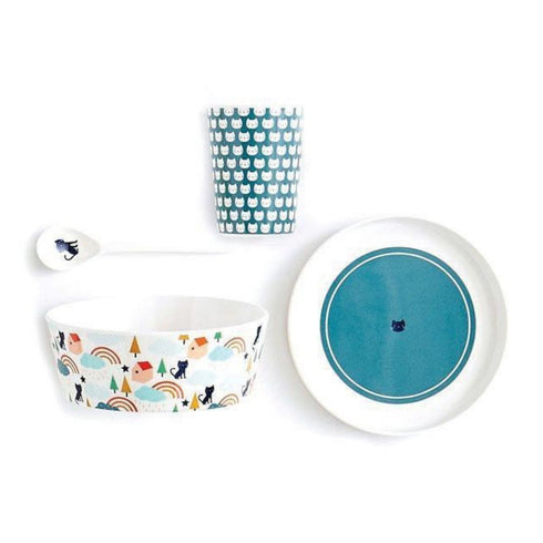 BANDJO - Melamine Meal Set (4 Piece)